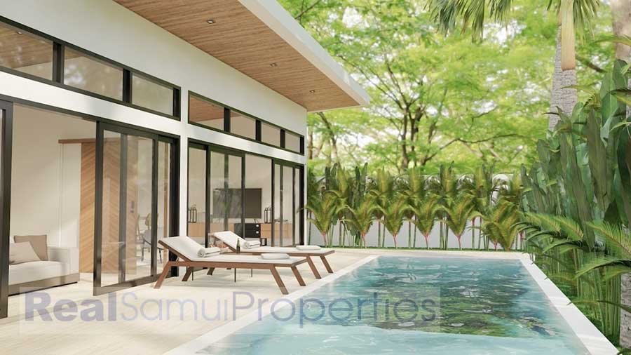 New One & Two-Bed Garden Pool Villas, Bo Phut